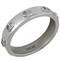 Dior Logo Ring CD 925 Sterling Silver