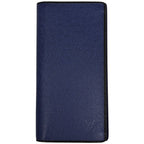 Louis Vuitton Portefeuille Brazza Wallet Taiga Cobalt