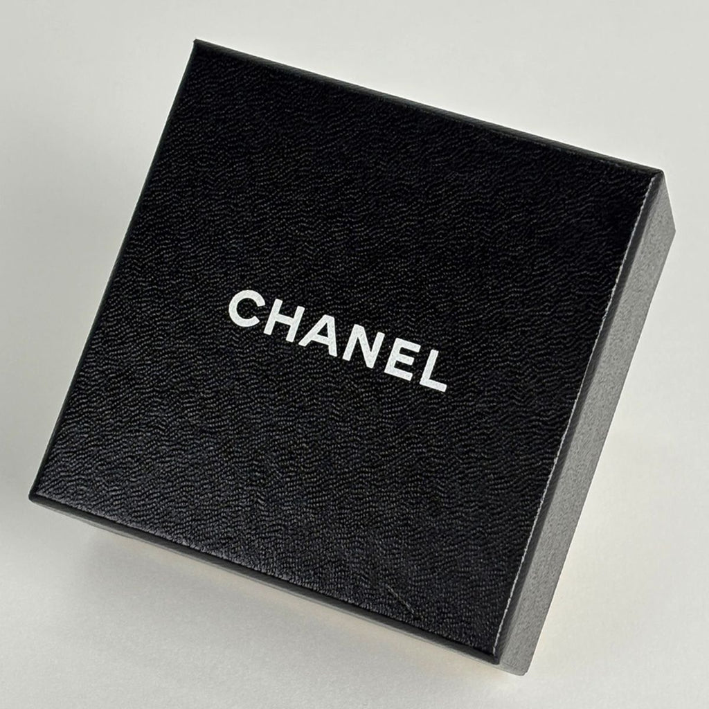 Chanel CC Logo Earrings Swing Diamond Gold Plated — view 5