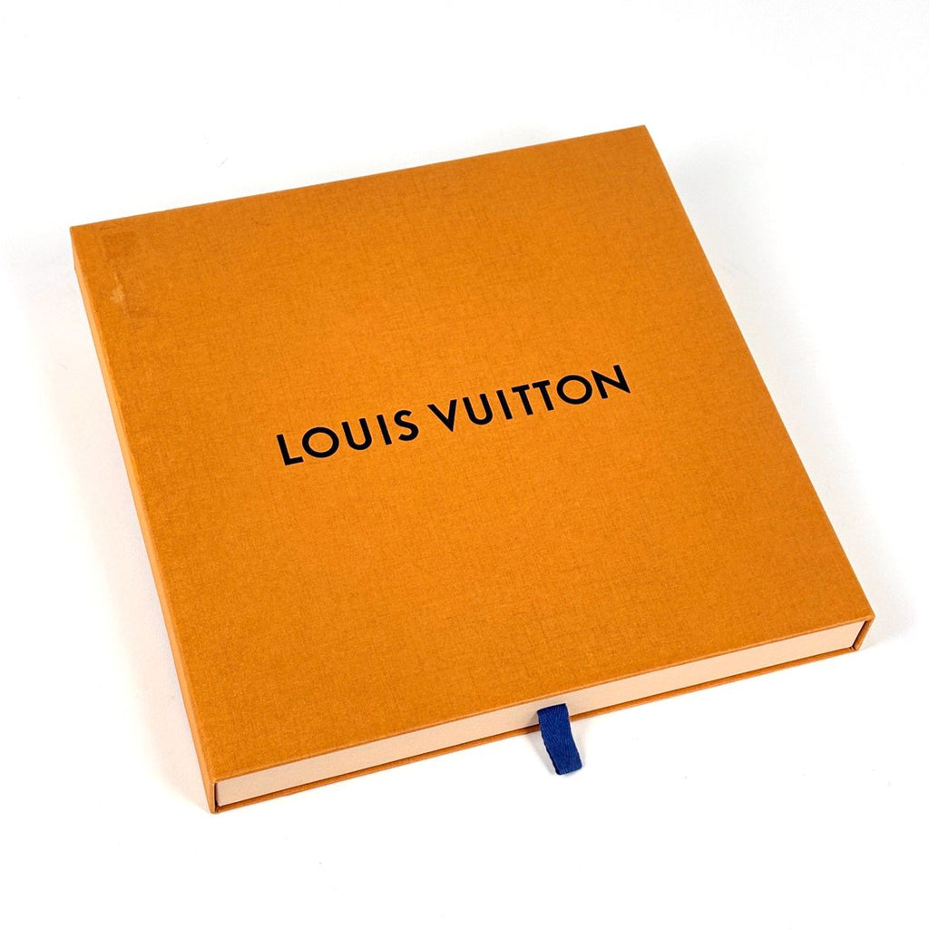 Louis Vuitton Bonnet Petit Damier Knit Cap Hat Cap Wool Polyurethane Gray Blue — view 5