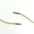 Hermes Touareg Necklace Leather Metal Beige Silver — view 3