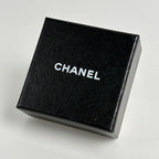Chanel Camellia Necklace CC Logo Silver Plated — view 6