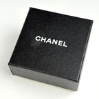 Chanel CC Logo Faux Pearl Earrings Gold Plated — view 6