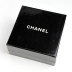 Chanel CC Logo Round Earrings Gold Plated — view 5