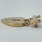 Chanel Heart Rock Brooch Rhinestone Gold — view 3