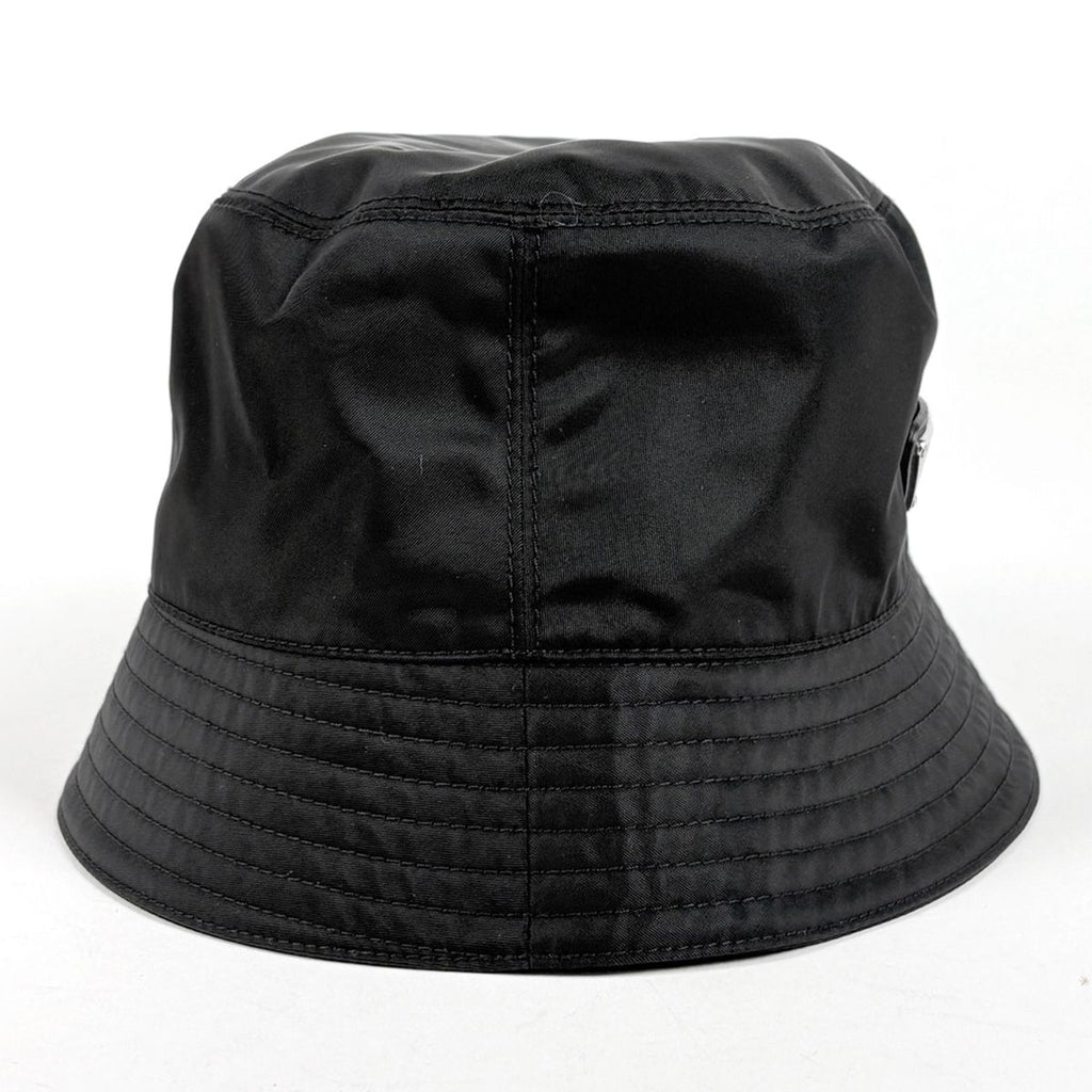 Prada Bucket Hat Re-Nylon Hat Nylon Black — view 2