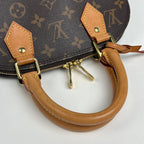 Louis Vuitton Alma BB Shoulder Bag 2-Way Monogram Brown — view 9