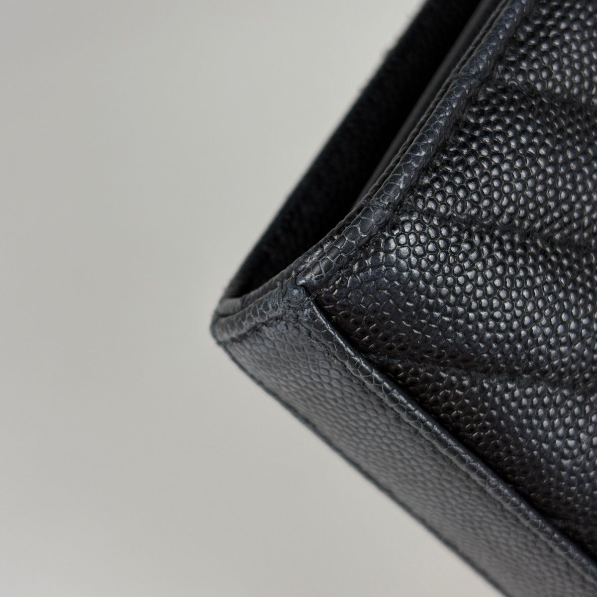 Saint Laurent Yves Cassandra Classic Chain Wallet 2-Way Shoulder Bag Leather — view 3