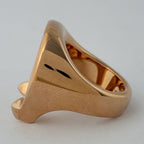 Hermes Joquette Ring Pink Gold Black