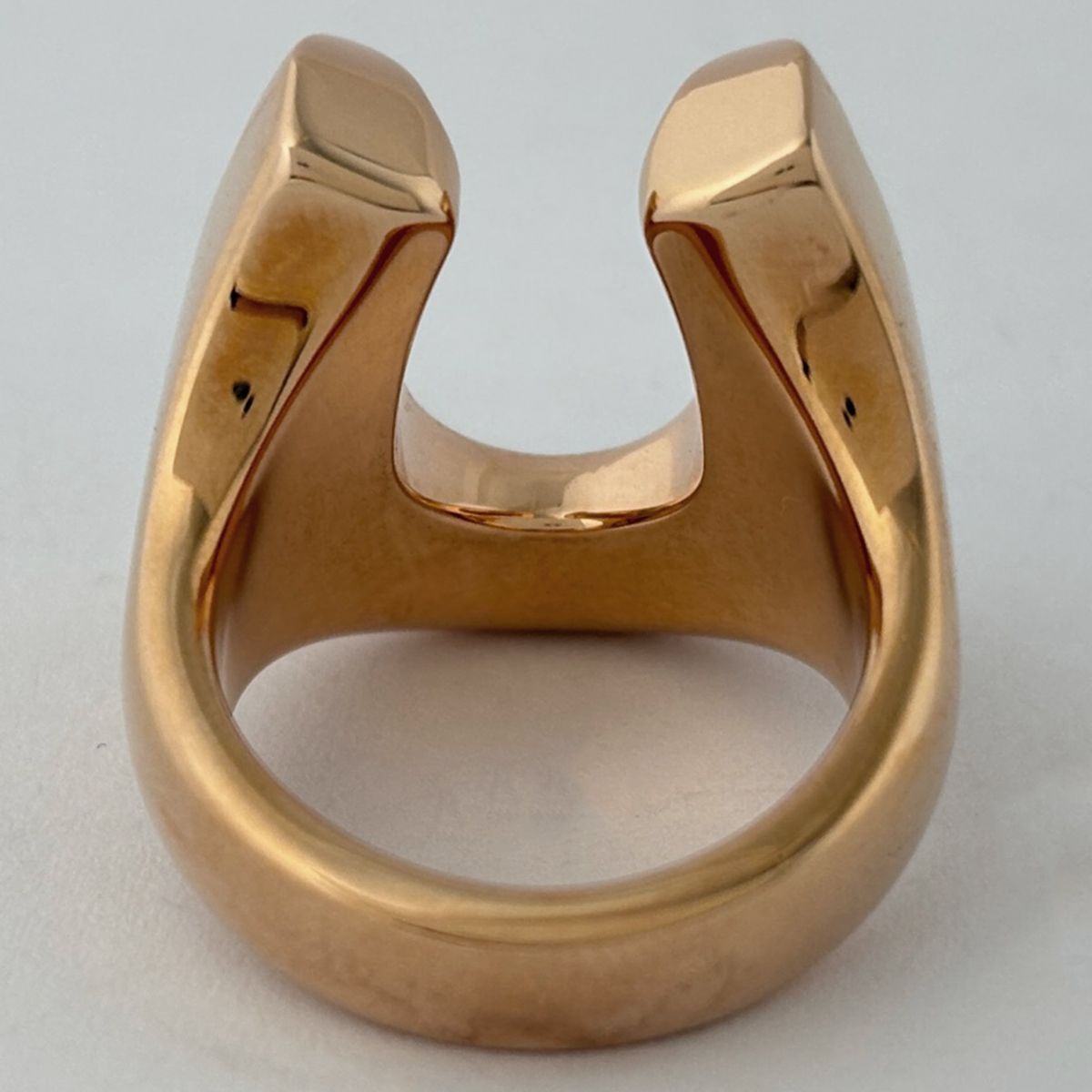 Hermes Joquette Ring Pink Gold Black