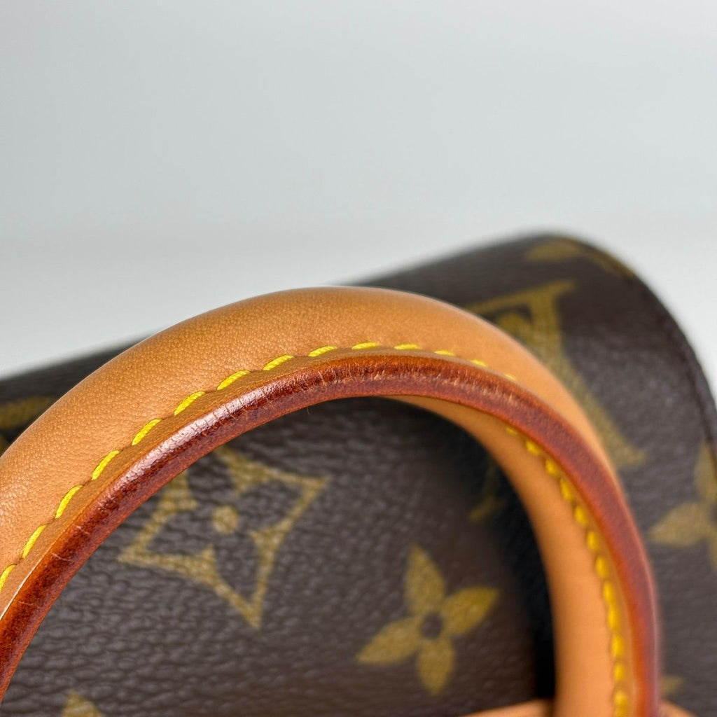 Louis Vuitton Mini Montsouris Backpack Monogram Brown — view 6