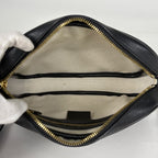 Gucci GG Pattern Shoulder Bag Star Leather Black — view 7