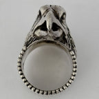 Gucci Anger Forest Eagle Head Ring 925 Sterling Silver — view 5