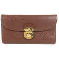 Louis Vuitton Wallet Portefeuille Amelia Monogram Mahina Brown