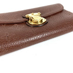 Louis Vuitton Wallet Portefeuille Amelia Monogram Mahina Brown — view 5