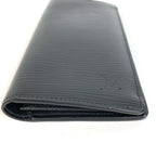 Louis Vuitton Wallet Portefeuille Brazza Epi Leather Noir Black — view 5