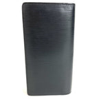 Louis Vuitton Wallet Portefeuille Brazza Epi Leather Noir Black — view 2