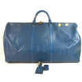 Louis Vuitton Boston Bag Keepall 60 Epi Leather Toledo Blue