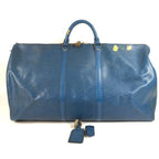 Louis Vuitton Boston Bag Keepall 60 Epi Leather Toledo Blue