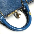 Louis Vuitton Boston Bag Keepall 60 Epi Leather Toledo Blue — view 6