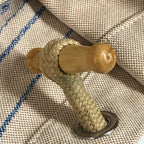 Hermes Shoulder Bag Thalassa Logo Cotton Beige — view 6
