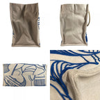 Hermes Shoulder Bag Thalassa Logo Cotton Beige — view 8