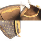 Louis Vuitton Shoulder Bag Monogram Canvas Brown — view 9