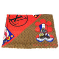 Louis Vuitton Shawl Etole Kabuki Silk Beige Scarf