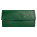 Louis Vuitton Wallet Epi Portefeuille Sarah Cloak Leather