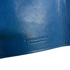 Bottega Veneta Key Case Dark Gray Blue Intrecciato 6 Key Holder Leather — view 5