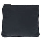 Prada Tessuto Black Silver Nylon Shoulder — view 2