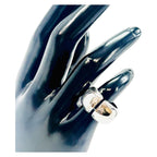 Chanel Logo 925 Sterling Silver Ring