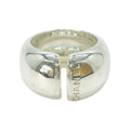 Chanel Logo 925 Sterling Silver Ring