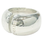 Chanel Logo 925 Sterling Silver Ring