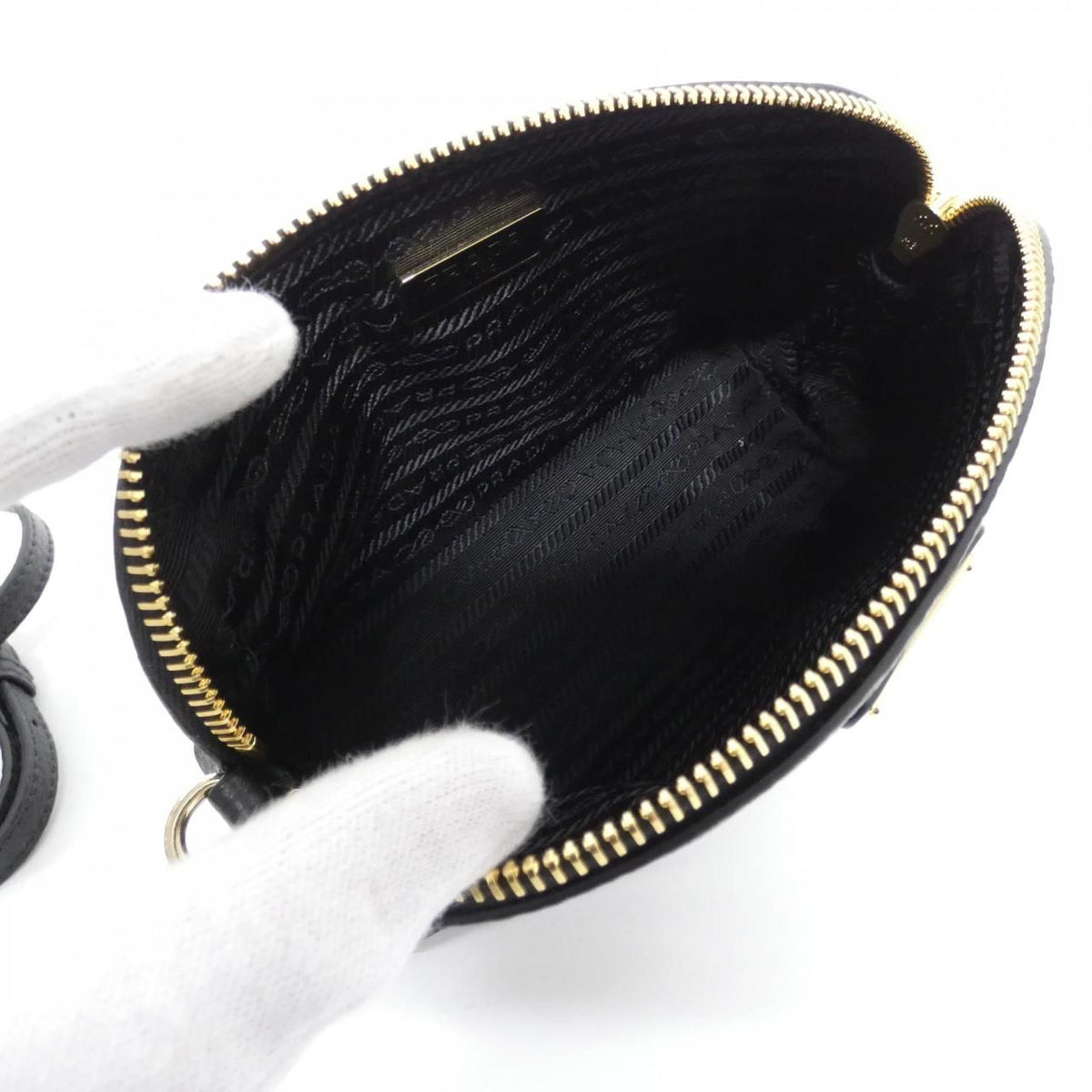 Prada Shoulder Bag Gold — view 6
