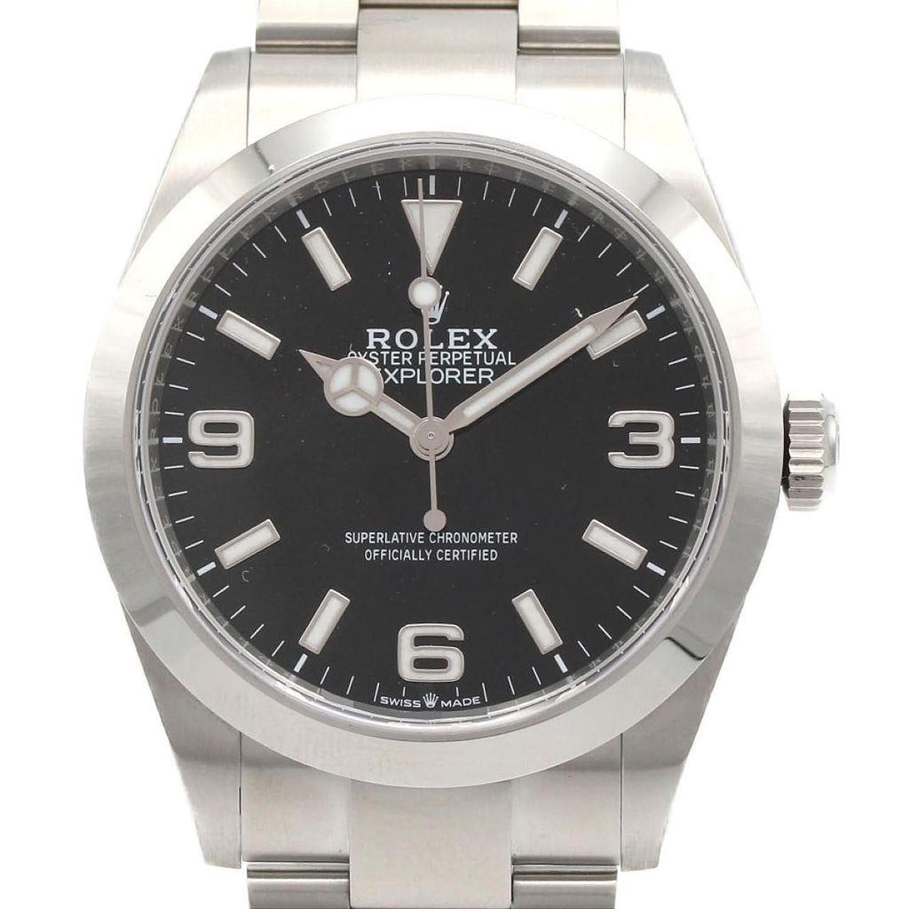 Rolex Explorer I SS Automatic Winding Watch