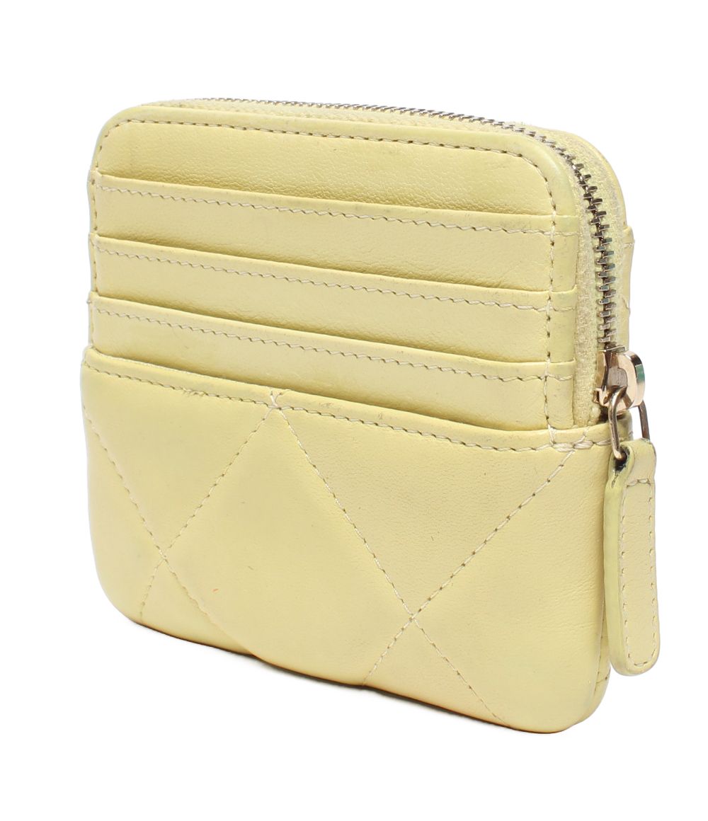 Chanel Coin Case Card Gold CC Logo 19 — view 3