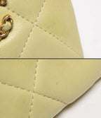 Chanel Coin Case Card Gold CC Logo 19 — view 9