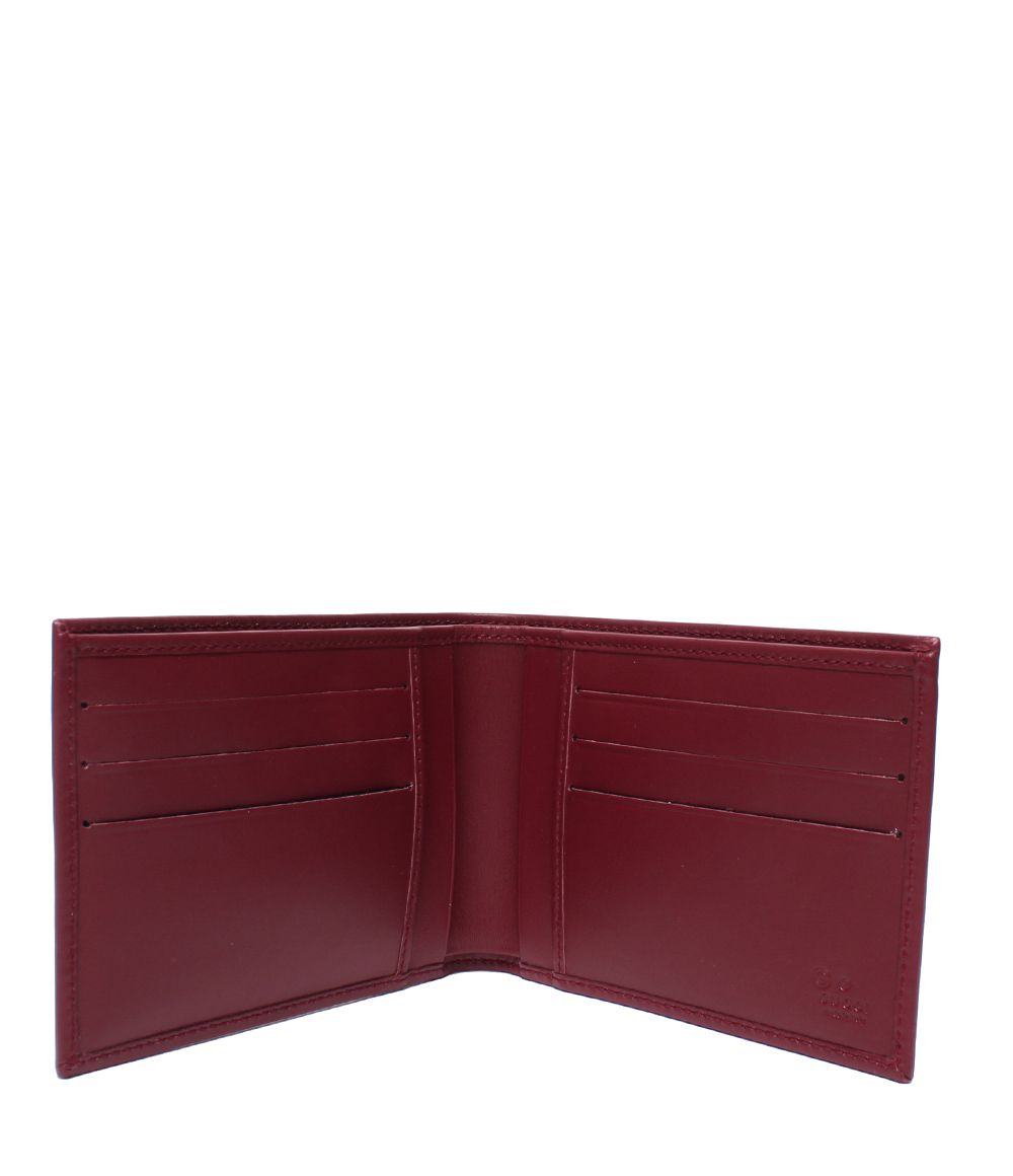 Gucci Bifold Wallet Burgundy — view 4