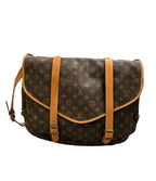 Louis Vuitton Shoulder Bag Crossbody Saumur 43 Monogram — view 2