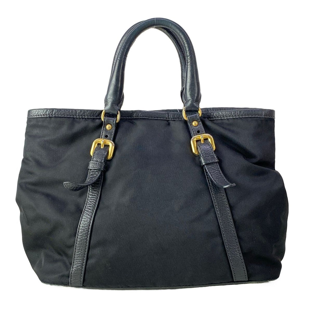 Prada Tote Black Leather — view 3