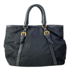 Prada Tote Black Leather — view 3