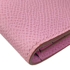 Hermes Wallet Bearn Souffle Mauve Sylvestre Pink — view 7