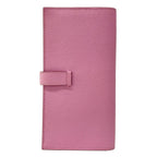 Hermes Wallet Bearn Souffle Mauve Sylvestre Pink — view 2