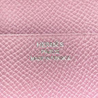 Hermes Wallet Bearn Souffle Mauve Sylvestre Pink — view 6