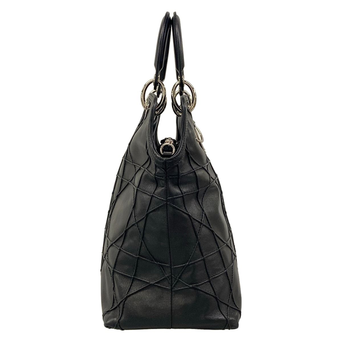 Dior Handbag Granville Black Leather — view 2