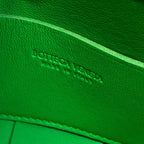 Bottega Veneta Shoulder Bag Candy Cassette Green Leather — view 8