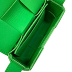 Bottega Veneta Shoulder Bag Candy Cassette Green Leather — view 7