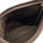 Gucci Shoulder Bag Abbey Dark Brown Beige Leather — view 7