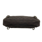 Gucci Shoulder Bag Abbey Dark Brown Beige Leather — view 5